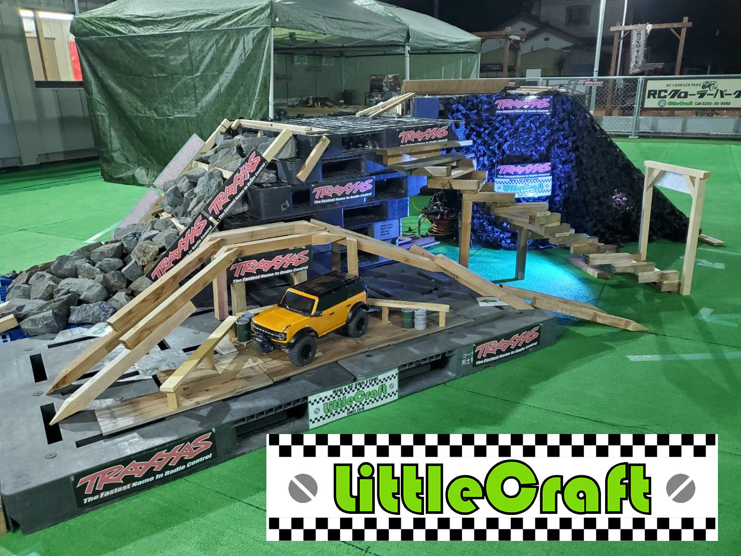TRAXXAS 体験走行会　4/29～5/1　栃木県LittleCraft RCクローラーパークでトラクサスTRX4の体験走行会が開催されます！　トラクサス製品の即売会も行いますので、ぜひお越しくださいませ。　詳細はブログの続きへ