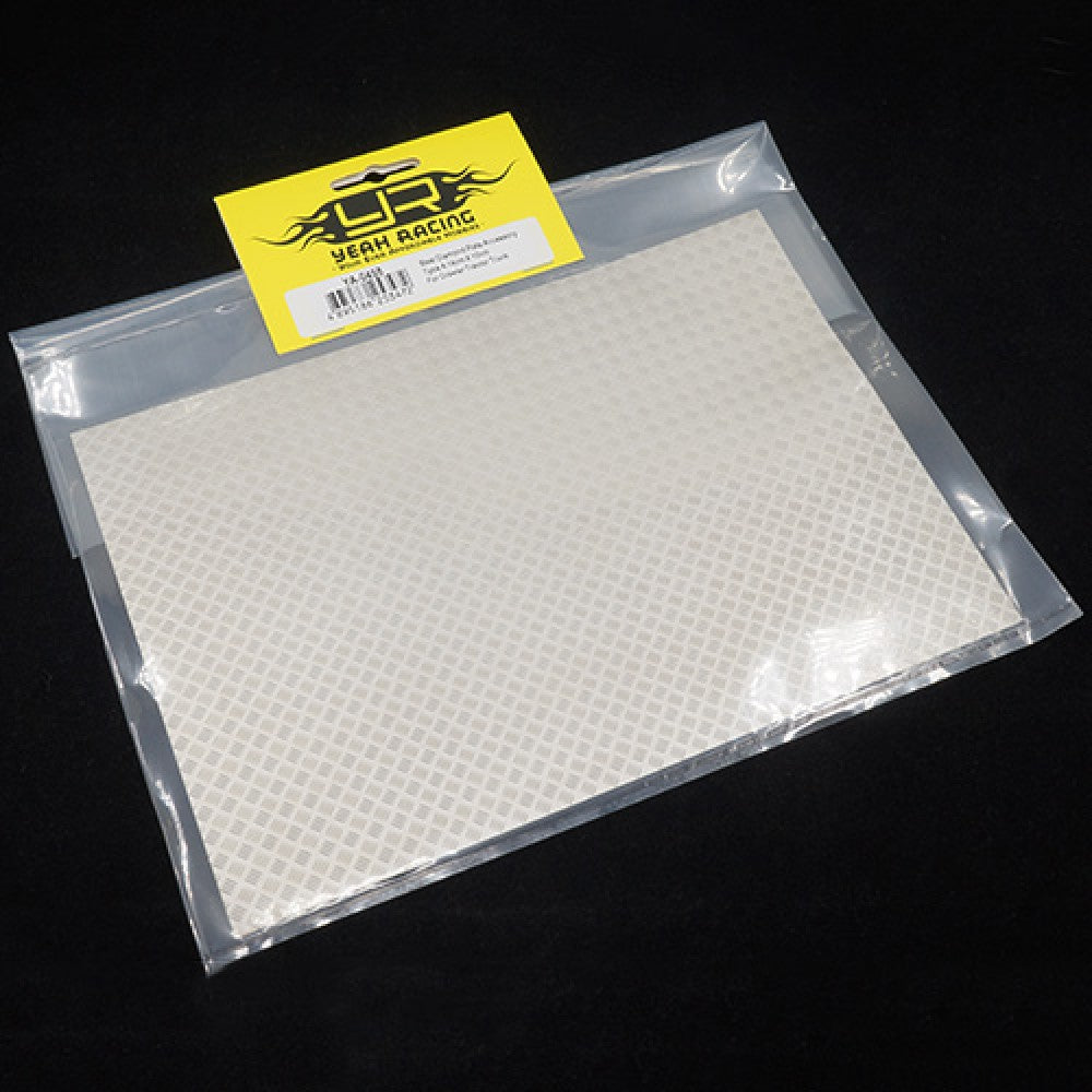 Yeah Racing クローラー用 スチールダイヤモンドプレートアクセサリー タイプA 14cm x 20cm YA-0458