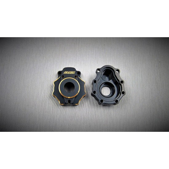 サミックス Traxxas TRX-4用 真鍮ポータルナックルカバー&スケールブレーキローター&キャリパーコンボセット TRX4-4413C2