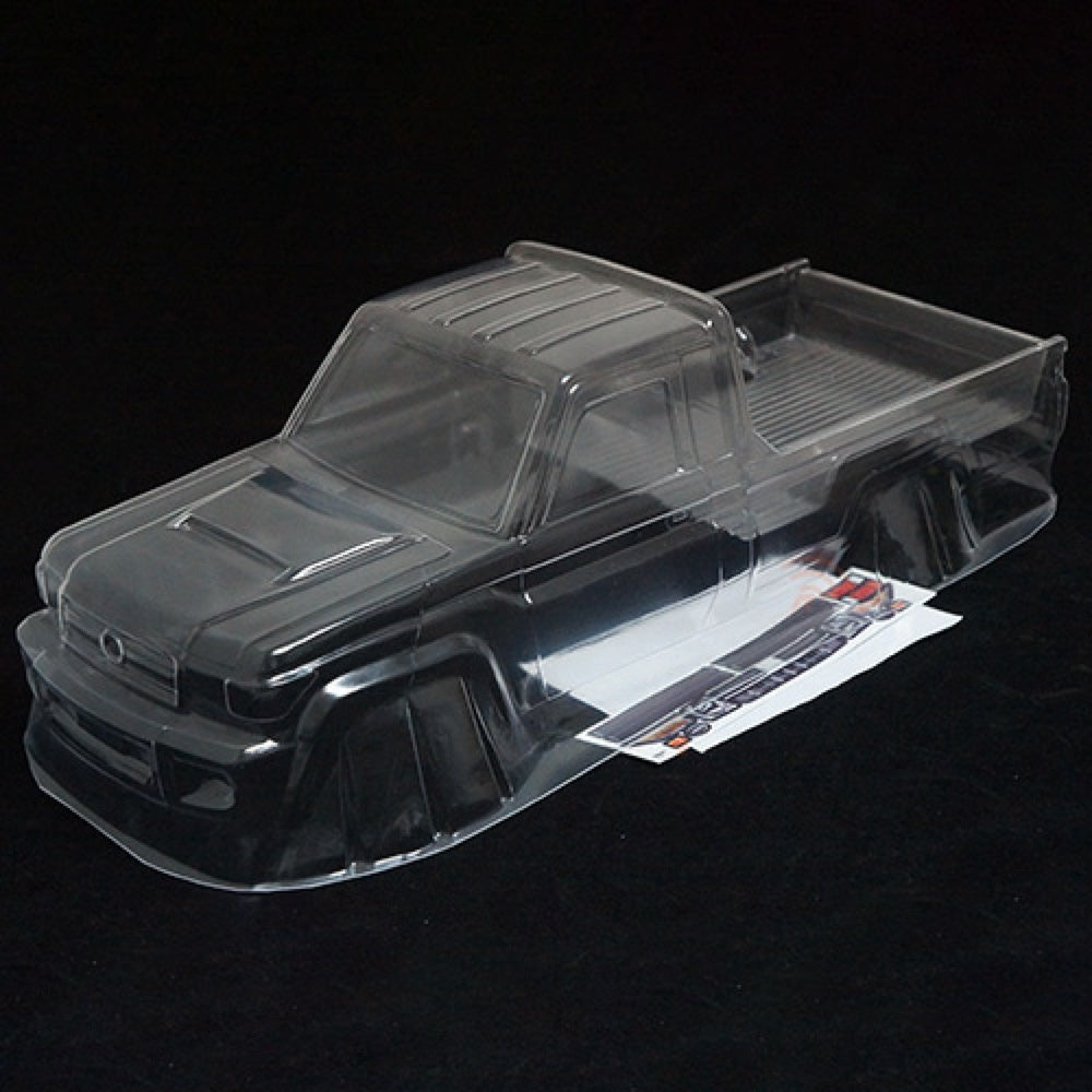 Xtra Speed 1/10 LC70 クリア Lexan 313mm ランドクルーザー70 クローラーボディ XS-59816