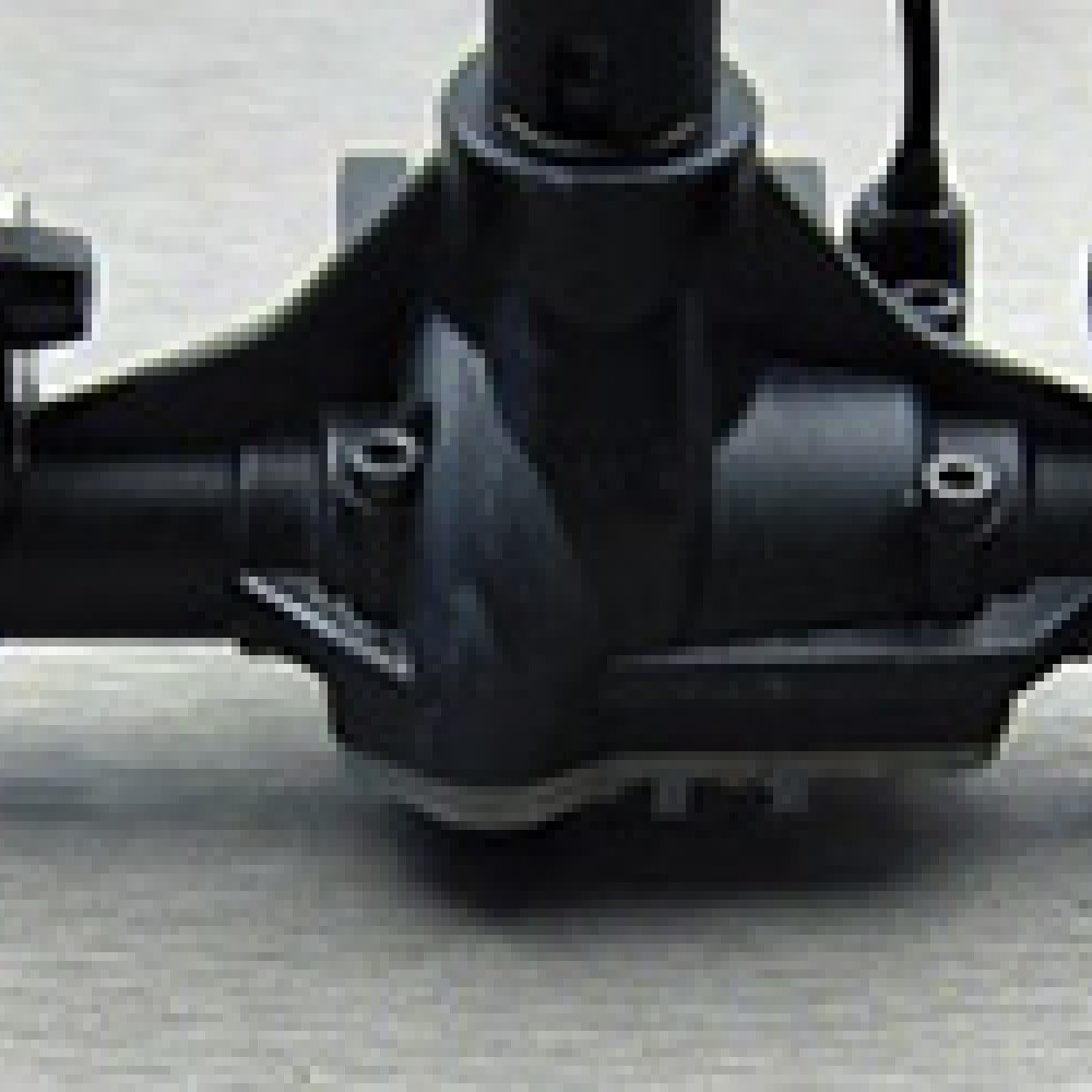 サミックス Traxxas TRX-4用 真鍮製リアインナーポータルカバー (ブラック) (2個) (65g) TRX4-4065