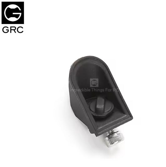 GRC TPUユニバーサル燃料キャップ(ブラック)Traxxas TRX-4用 GAX0042T