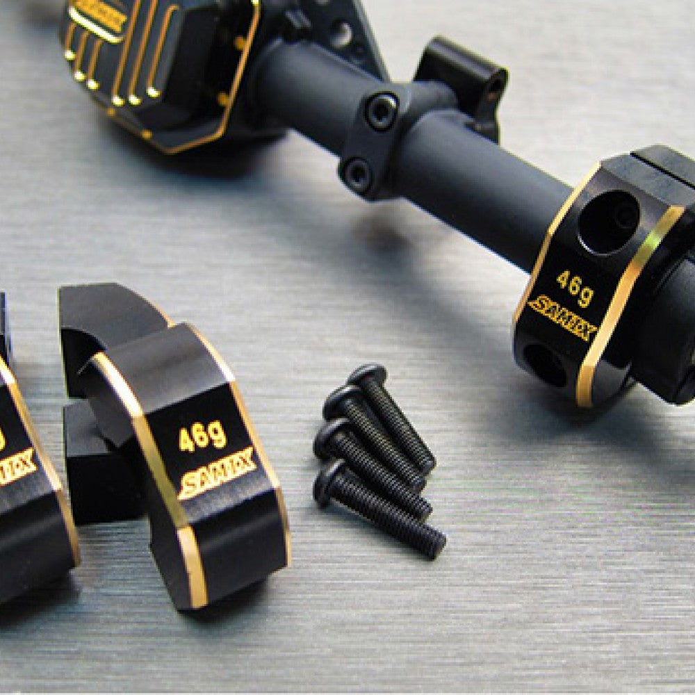 Samix エレメントエンデューロ用 真鍮製リアウェイト 4個入り ブラック