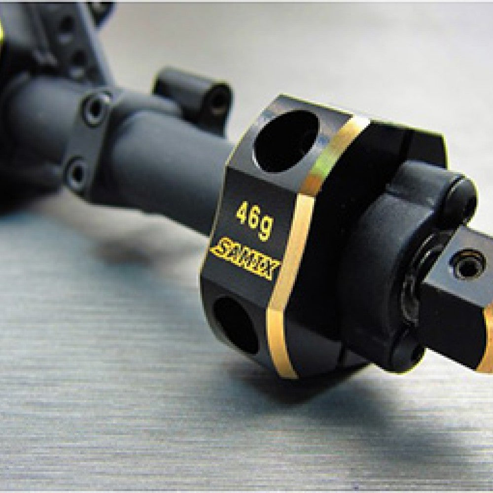 Samix エレメントエンデューロ用 真鍮製リアウェイト 4個入り ブラック