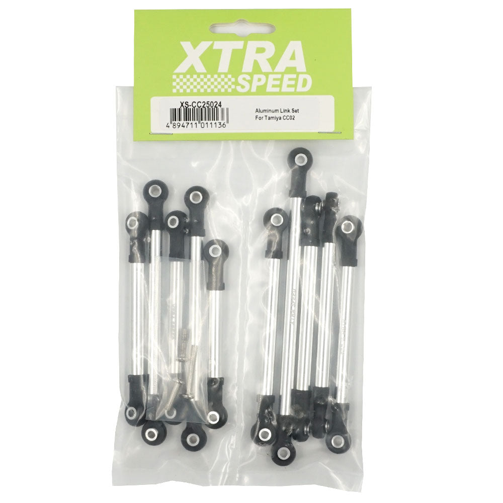 Xtra Speed タミヤ CC02用 アルミリンクセット XS-CC25024