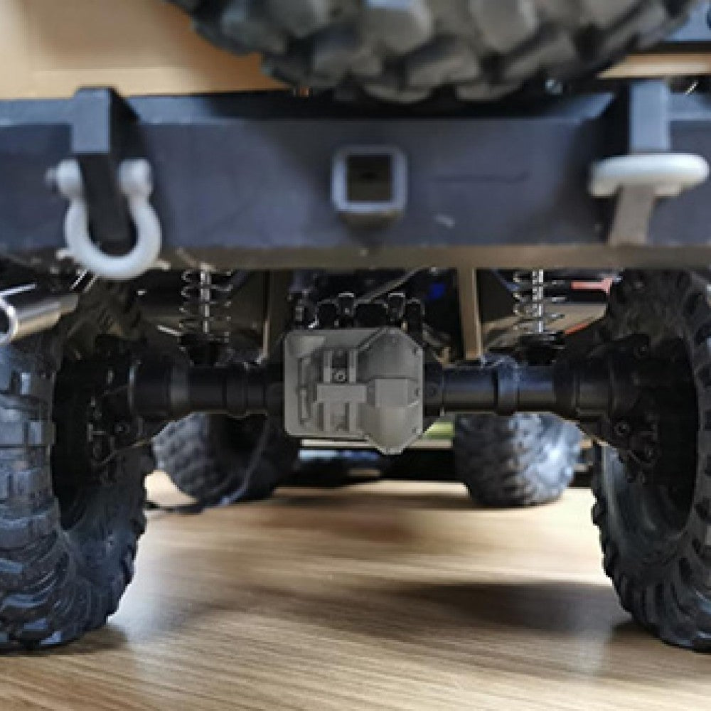 Yeah Racing TRX-4 Defender Axial SCX10 II Element Enduro用 メタルエキゾーストテールパイプ TRX4-078