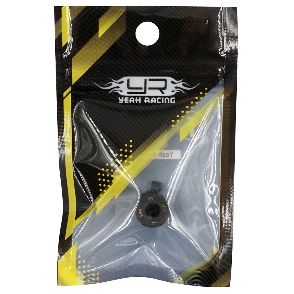 Yeah Racing モーターギアピニオン 32ピッチ 13T HDスチール 5mmボア MG-32001