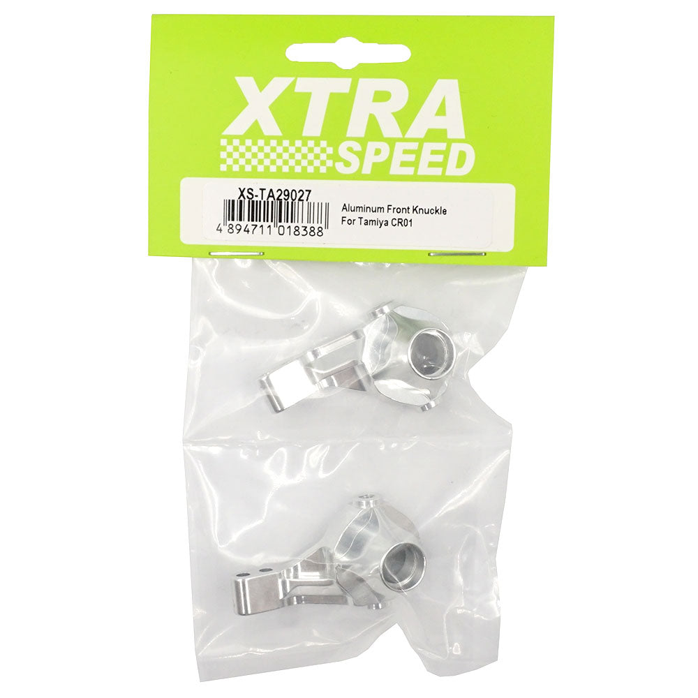 Xtra Speed タミヤ CR-01用  アルミフロントナックル XS-TA29027