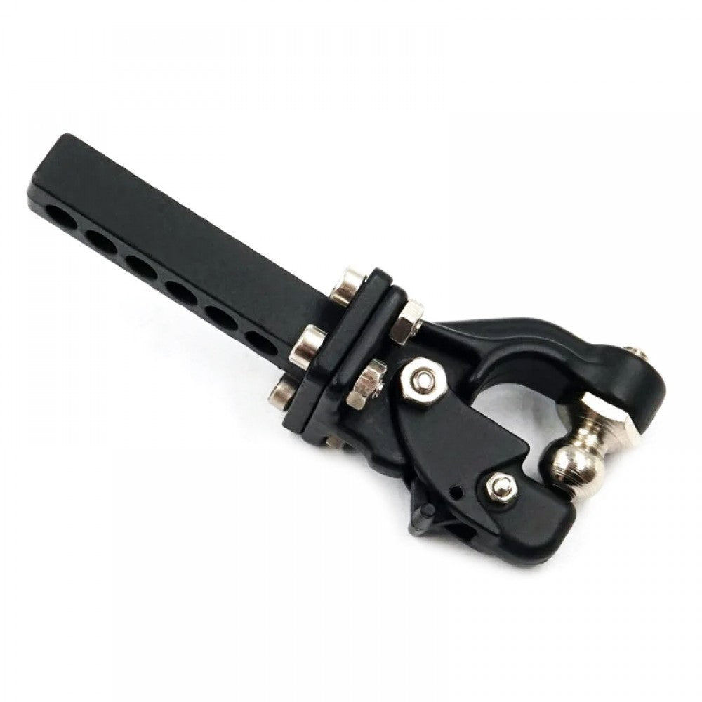 Xtra Speed Traxxas TRX-4 SCX10 用 1/10 トレーラーヒッチ ブラック XS-TX28106