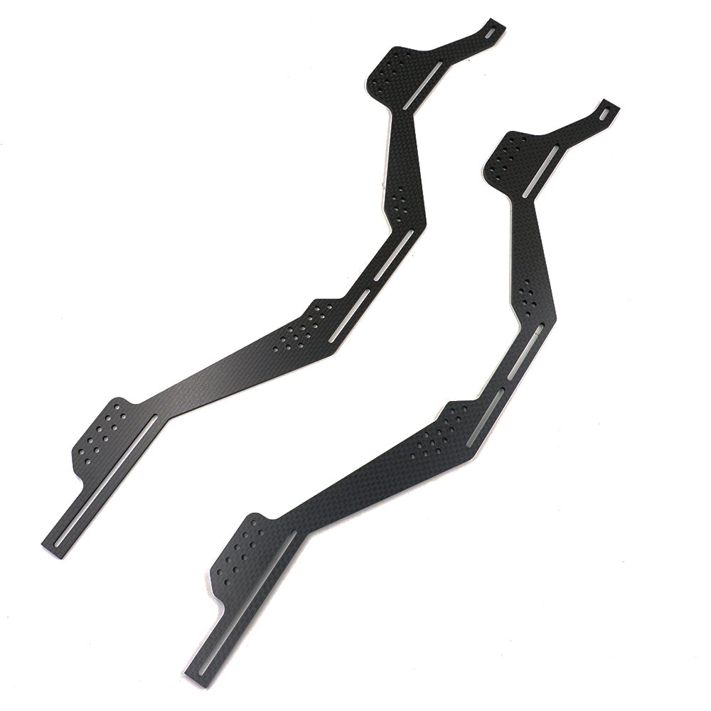 Yeah Racing カスタム 1/10 クローラー グラファイト フレームレール DIYC-001