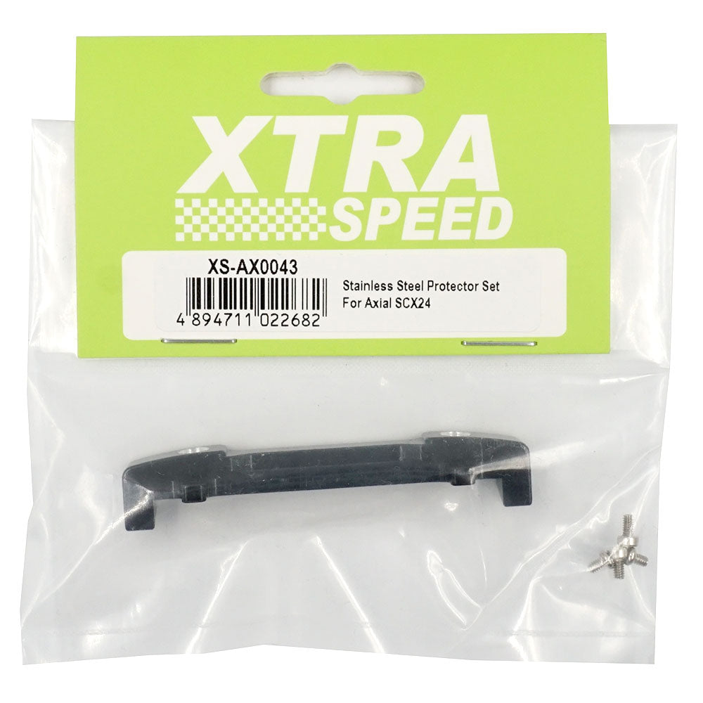 Xtra Speed アロイリアバンパー(Axial SCX24 デッドボルト用) XS-AX0043