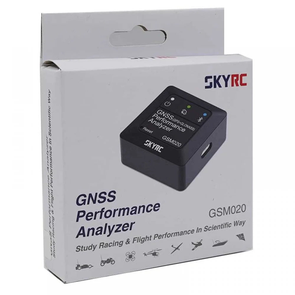 SKY RC GSM020 GPSスピードセンサー GNSSパフォーマンスアナライザーの新プラグバージョン SK-500023-03