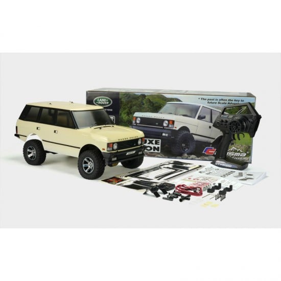 カリスマ 1/10 SCA-1E 1981 4ドア ランドローバー レンジローバー オプションパーツ付き 限定スペシャルエディション 4WD RTR クローラー EP ホワイト