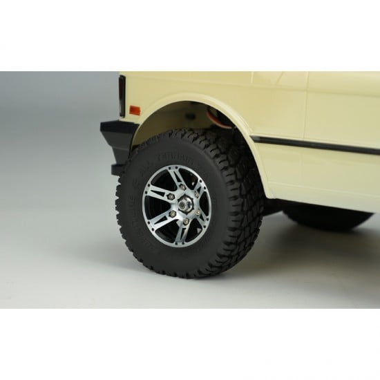 カリスマ 1/10 SCA-1E 1981 4ドア ランドローバー レンジローバー オプションパーツ付き 限定スペシャルエディション 4WD RTR クローラー EP ホワイト