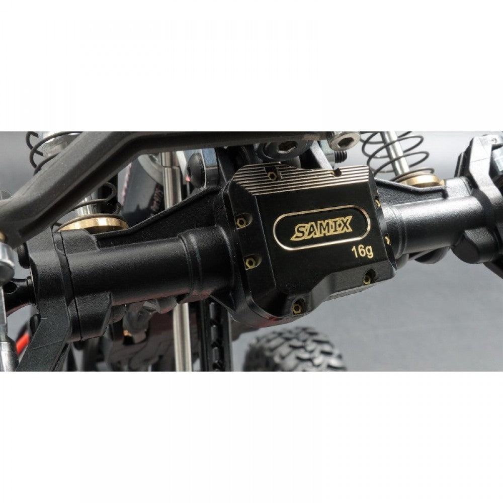 サミックス Traxxas TRX4M用 真鍮製デファレンシャルカバー TRX4M-4075各色