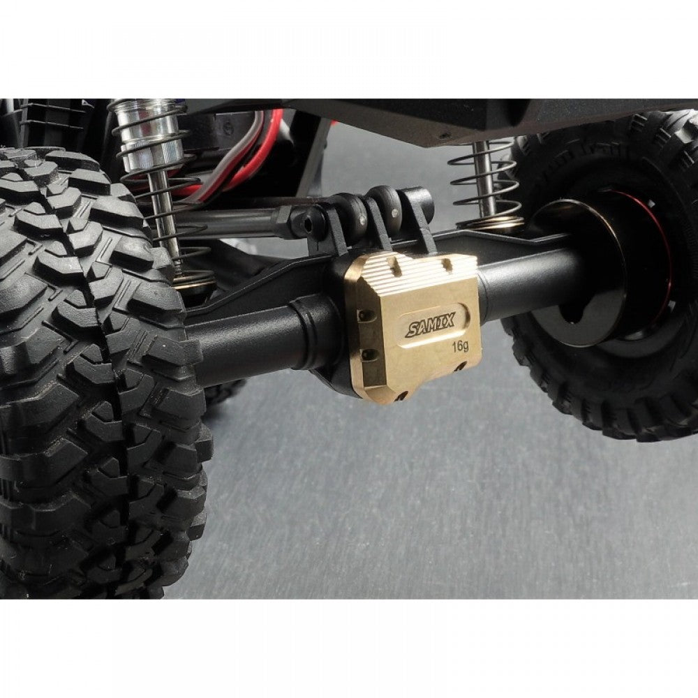 サミックス Traxxas TRX4M用 真鍮製デファレンシャルカバー TRX4M-4075各色