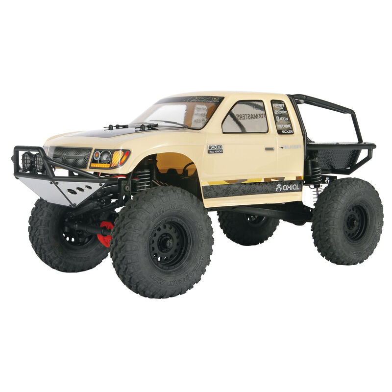 アキシャル 1/10 SCX10 II トレイルホンチョ 4WD ロッククローラー ブラシモーター付き RTR