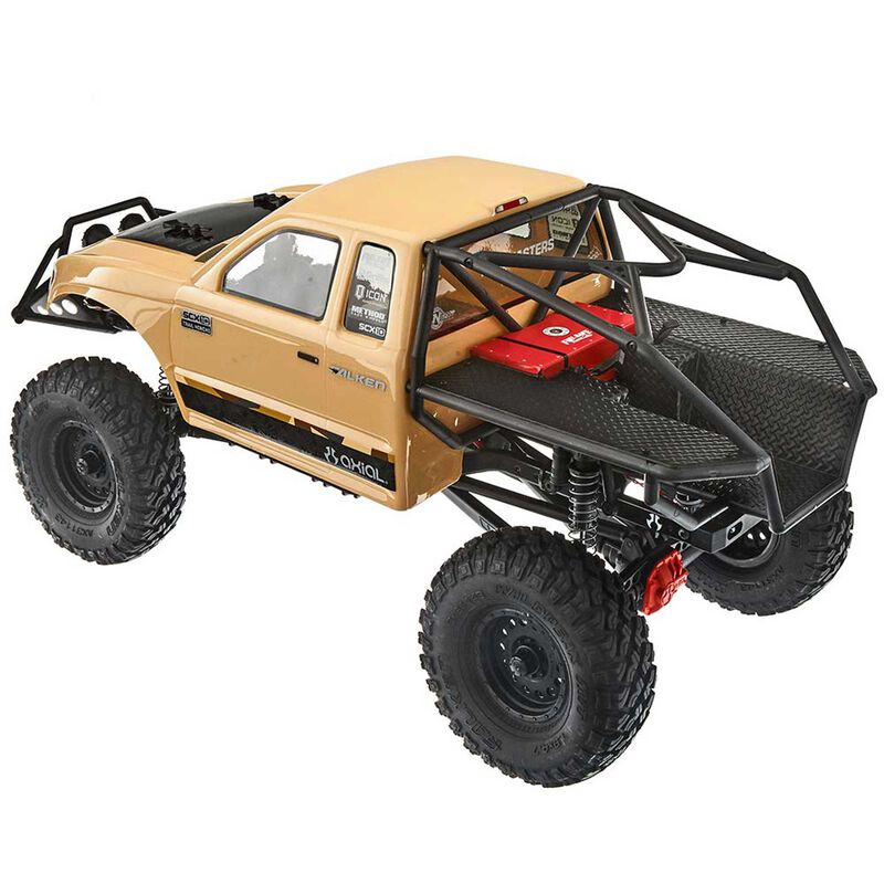 アキシャル 1/10 SCX10 II トレイルホンチョ 4WD ロッククローラー ブラシモーター付き RTR