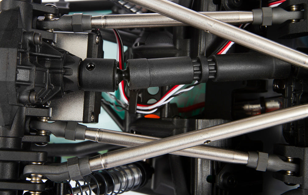 アキシャル 1/10 1/10 キャプラ カプラ アンリミテッド 1.9 4X4 トレイルバギー ブラッシュド RTR グリーン