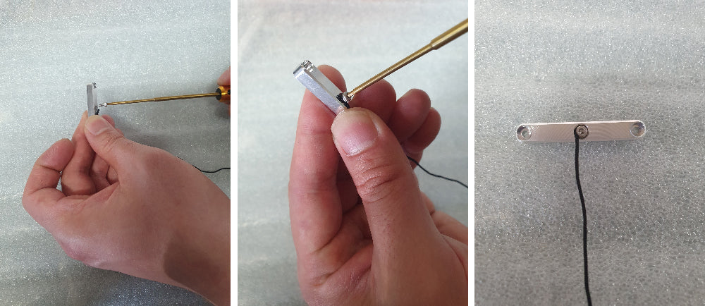 H-TECH 1/10 WARN アルミメタルウインチ&牽引フックセット