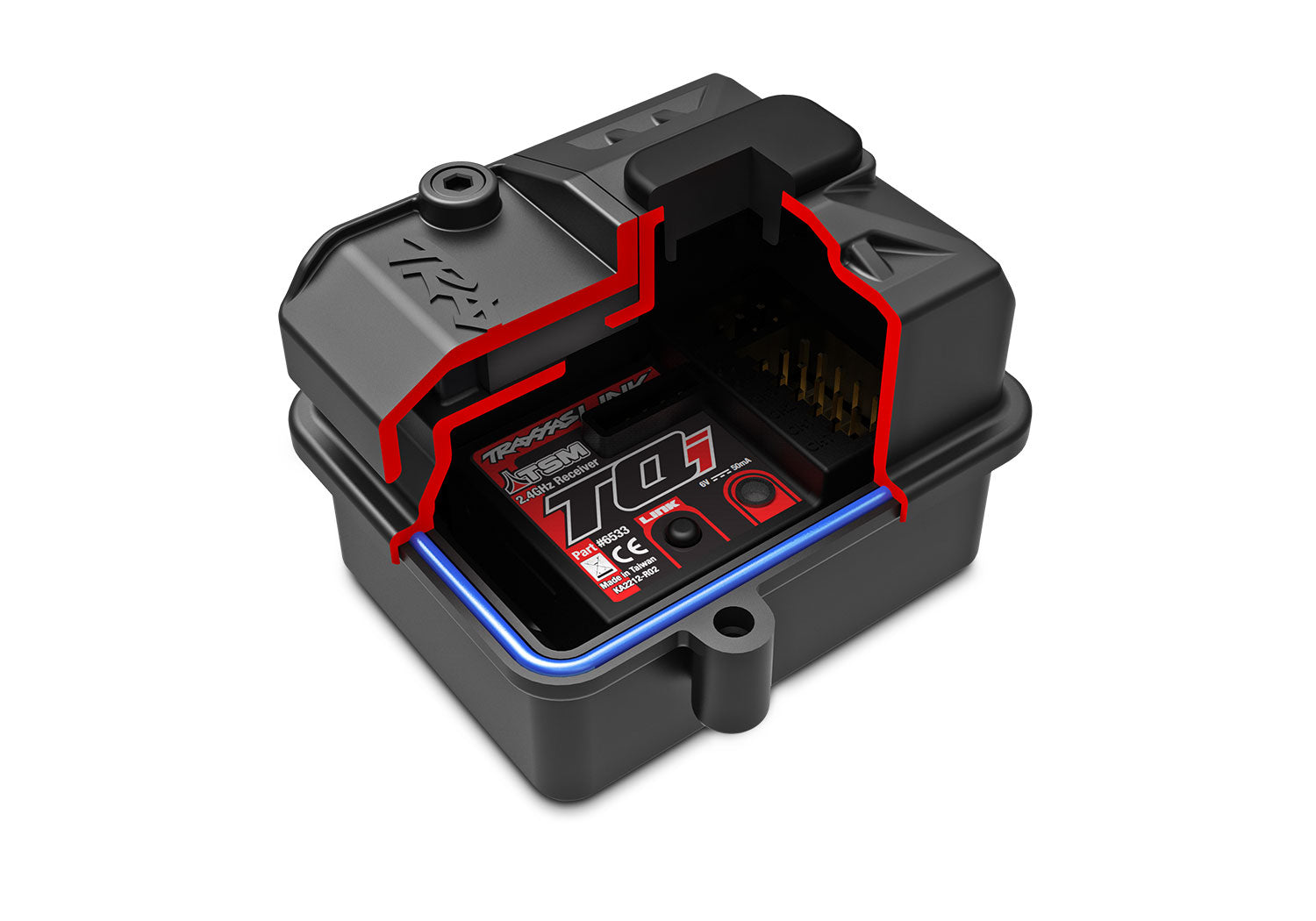 トラクサス ラプターR 塗装済み完成品 4WD ブラシレスモーター 101076-4 ブルー