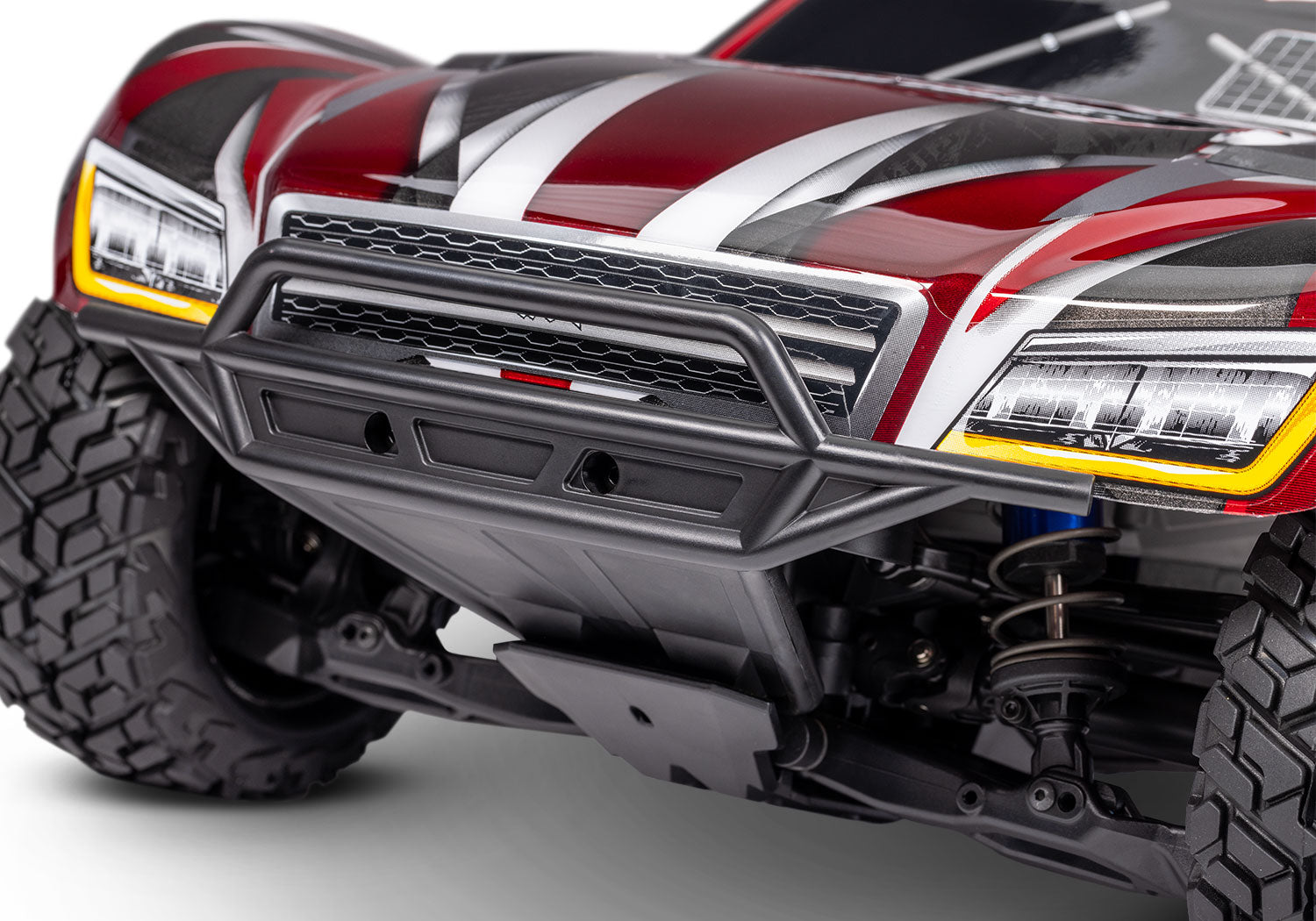 トラクサス 1/8 MAXX スラッシュ 4WD 6s ブラシレス ショート コース トラック Maxx Slash レッド 102076-4