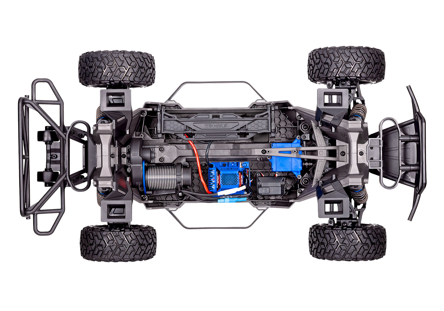 トラクサス 1/8 MAXX スラッシュ 4WD 6s ブラシレス ショート コース トラック Maxx Slash レッド 102076-4