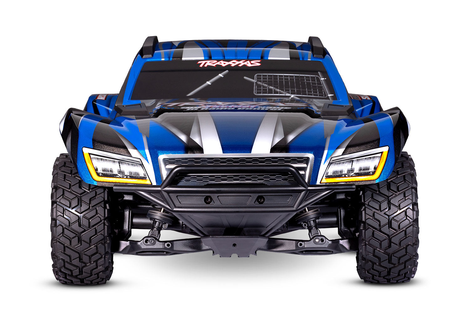 トラクサス 1/8 MAXX スラッシュ 4WD 6s ブラシレス ショート コース トラック Maxx Slash ブルー 102076-4