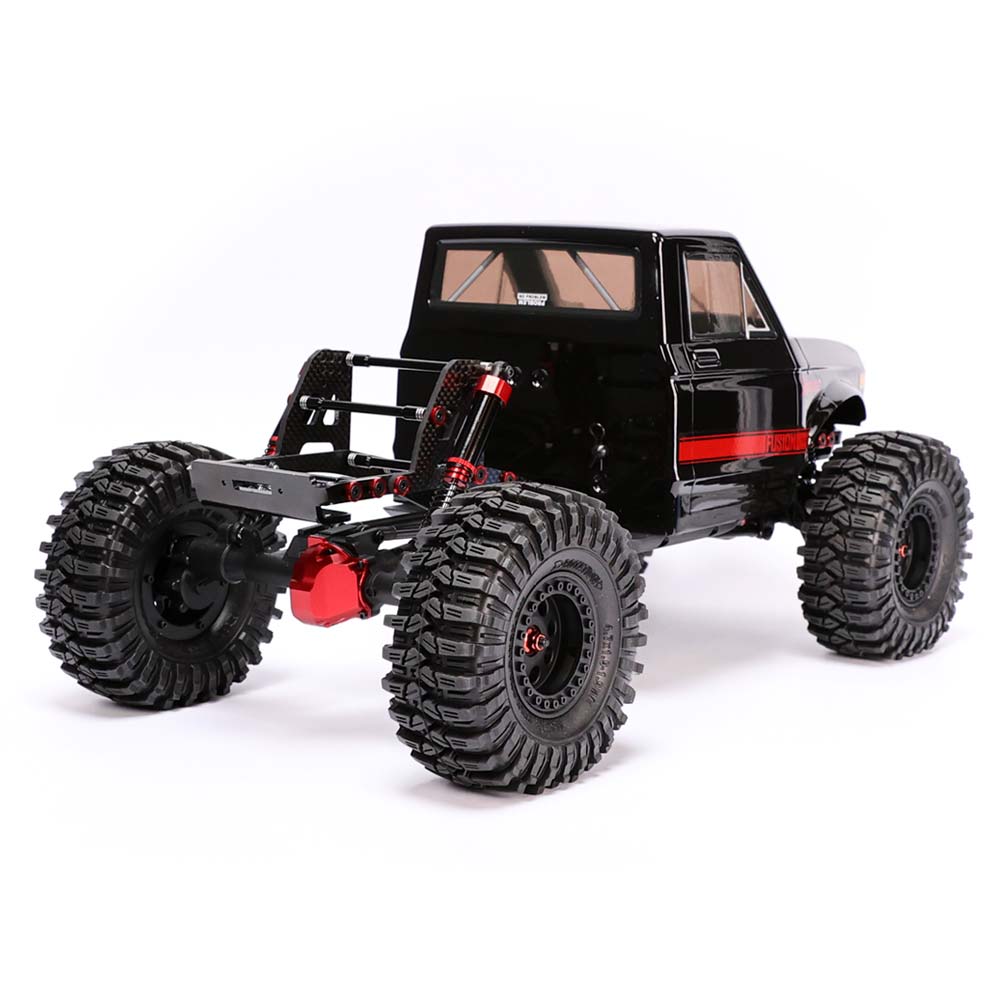【アウトレット 箱痛みあり】REDCAT Ascent Fusion LCG 1/10 4WD RTR ブラシレス スケール ロック クローラー (ブラック)