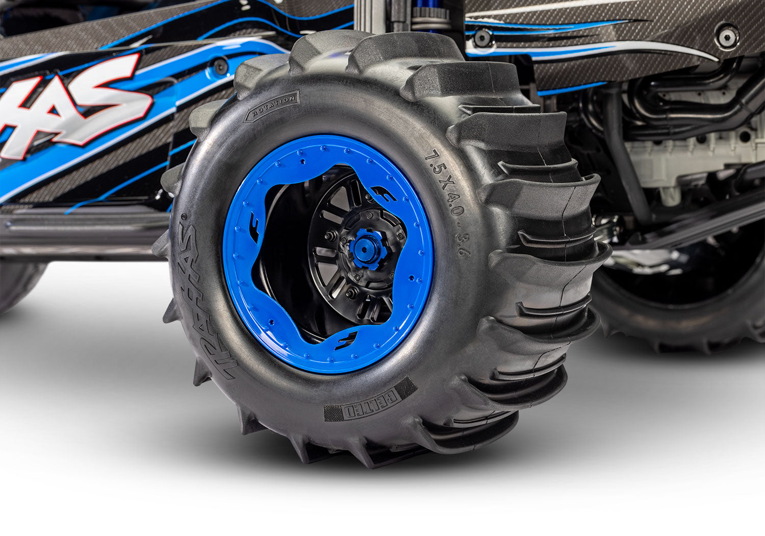 トラクサス 1/5 サンドカー プロスケール 8sブラシレスモーター 109076-4