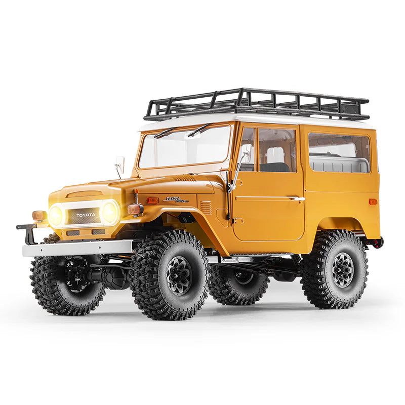 FMS 1/10 トヨタ ランドクルーザー FJ40 RTR 塗装済み完成品 バッテリー、充電器セット 11035RSYL