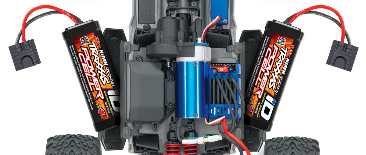 トラクサス E-Revo VXL 1/16 4WD RTRトラック ブラシレスモーター、ESC バッテリー+充電器付き 71076-3
