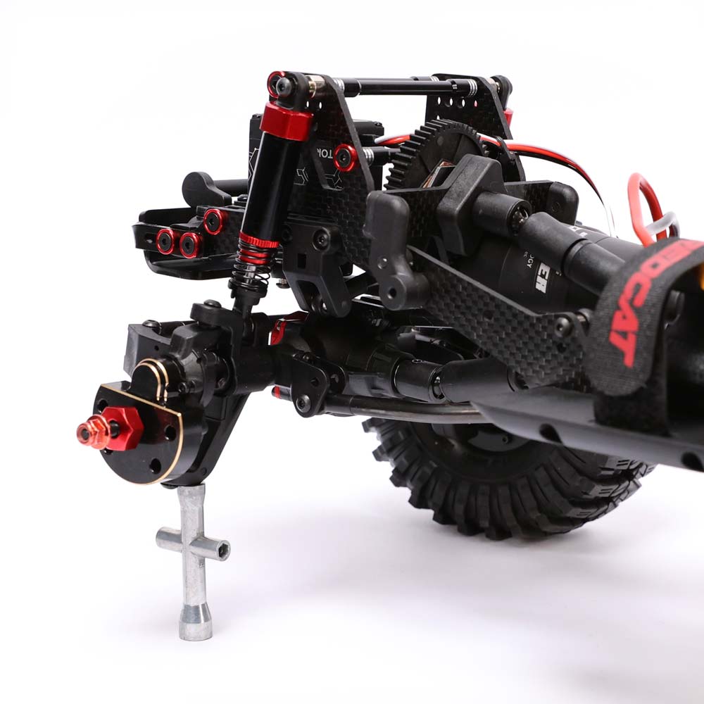 【アウトレット 箱痛みあり】REDCAT Ascent Fusion LCG 1/10 4WD RTR ブラシレス スケール ロック クローラー (ブラック)
