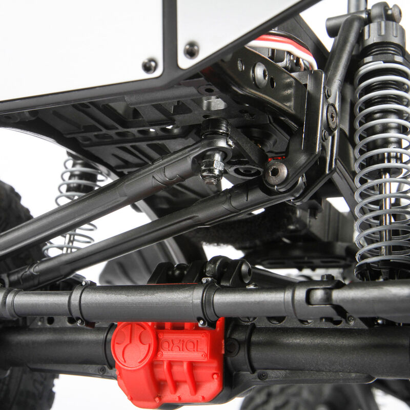 アキシャル 1/10 SCX10 II トレイルホンチョ 4WD ロッククローラー ブラシモーター付き RTR