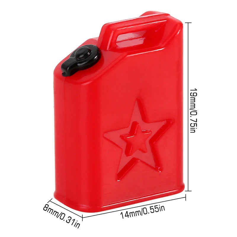 1/18 1/24 RC クローラー用 ミニ燃料タンク スケールパーツ アクセサリー TRX4M SCX24 ミニッツ4X4などに