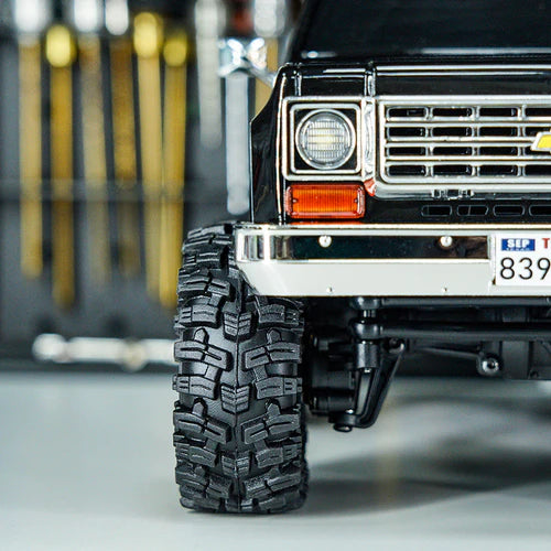 1/18~1/24ミニクローラー用 1.0 インチ スワンプ ストンパー タイヤ (58mm) TRX4M アセント18 SCX24 FCX24 YQT-1015