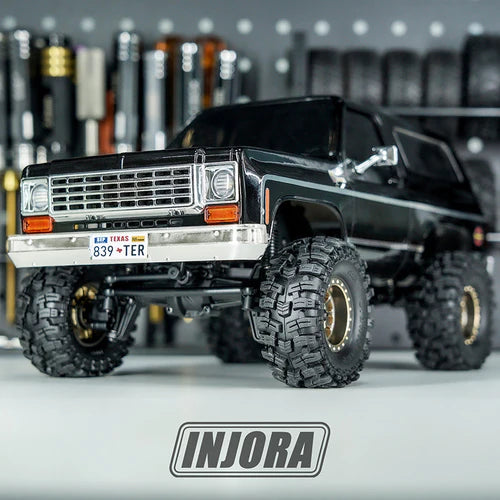 1/18~1/24ミニクローラー用 1.0 インチ スワンプ ストンパー タイヤ (58mm) TRX4M アセント18 SCX24 FCX24 YQT-1015