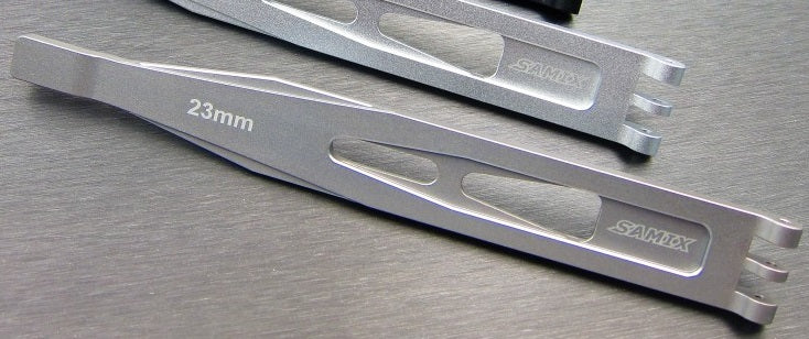 サミックス Traxxas TRX-4用 アルミバッテリーストラップ TRX4-6074