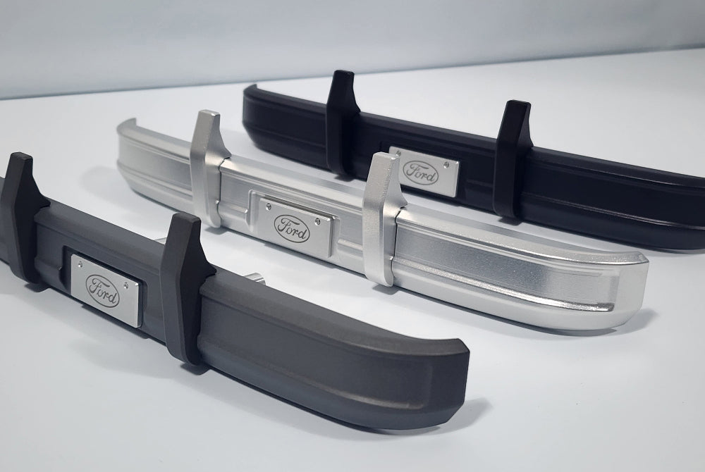 H-TECH Traxxas TRX4 Ford F150 Ranger 92046-4用 CNCアルミフロントバンパー