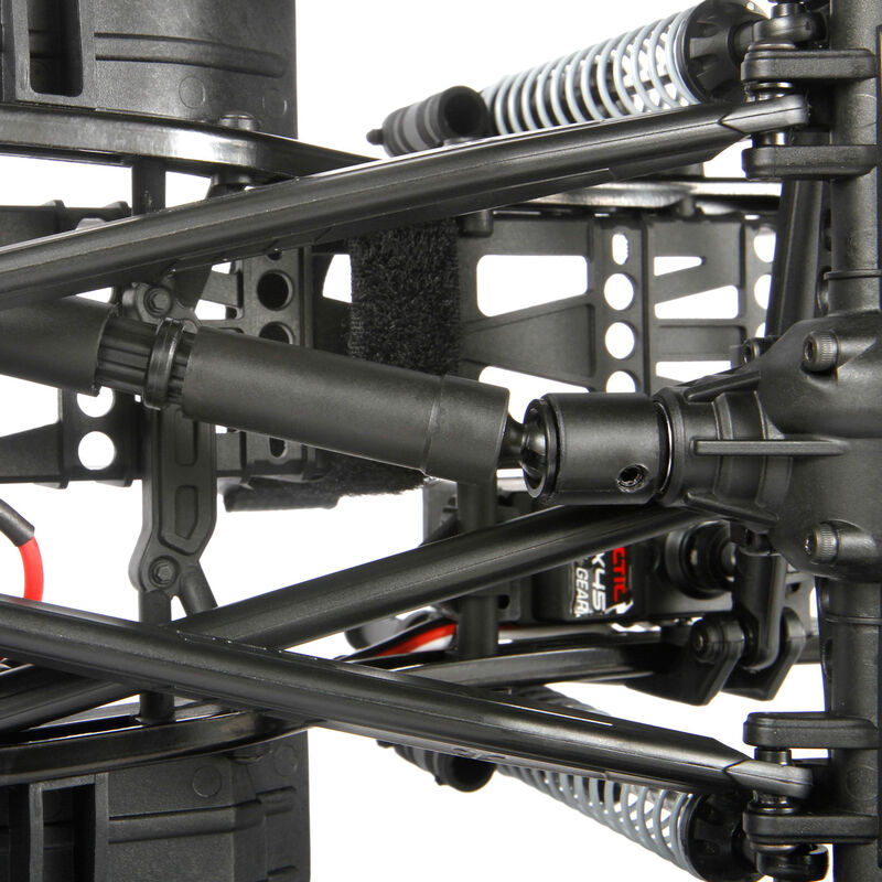 アキシャル 1/10 SCX10 II トレイルホンチョ 4WD ロッククローラー ブラシモーター付き RTR