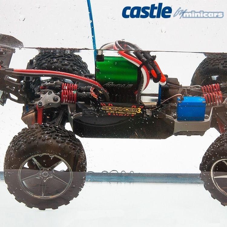 キャッスルクリエーションズ 1/10 RCカー、クローラー用ESC サイドワインダー 3 スポーツ 防水 010-0115-00