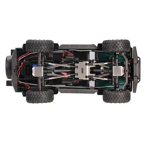 1/18 トラクサス TRX4M適合 ステンレススチール シャーシ アーマー スキッド プレート アクスル プロテクター