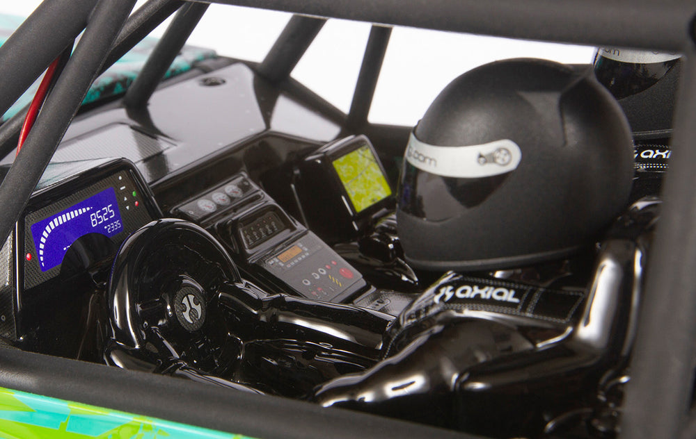 アキシャル 1/10 1/10 キャプラ カプラ アンリミテッド 1.9 4X4 トレイルバギー ブラッシュド RTR グリーン