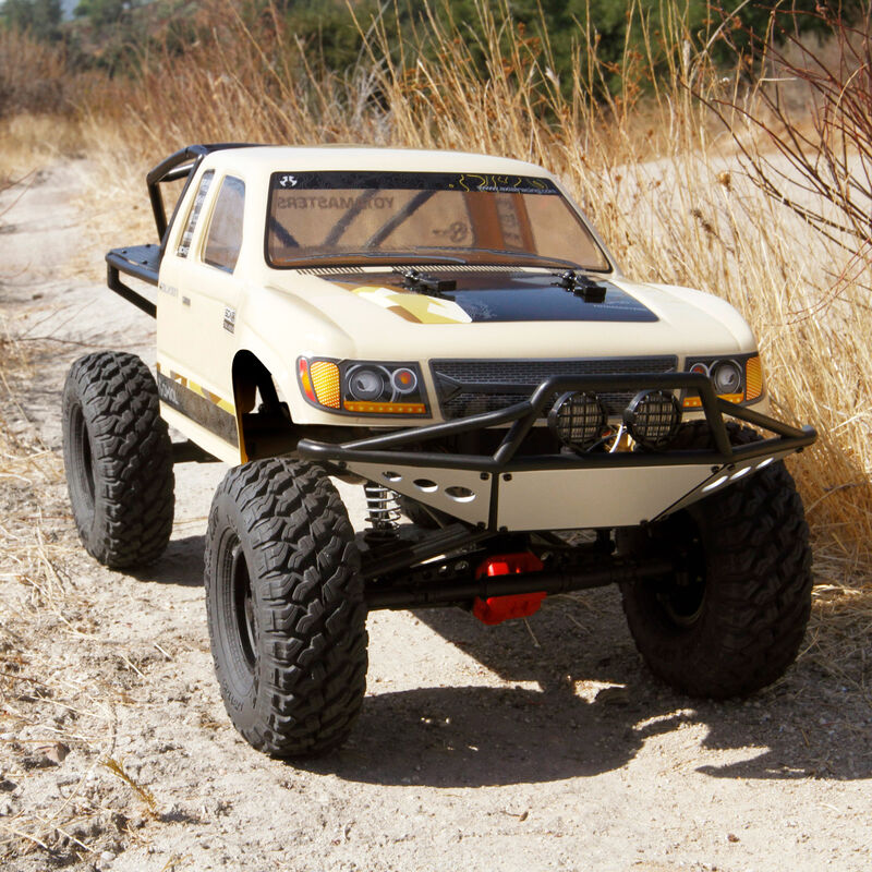 アキシャル 1/10 SCX10 II トレイルホンチョ 4WD ロッククローラー ブラシモーター付き RTR
