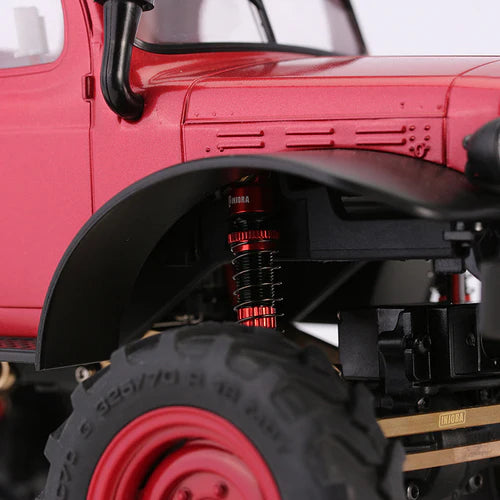 FMS 1/24 FCX24 1/18 FCX18用 45mmアルミネジ式オイルショックアブソーバー (4本) 各色