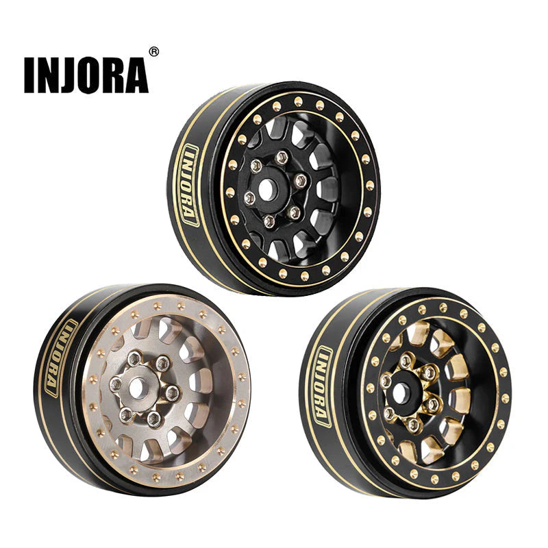 Amazon | INJORA RC 1.0タイヤアルミビードロックホイール
