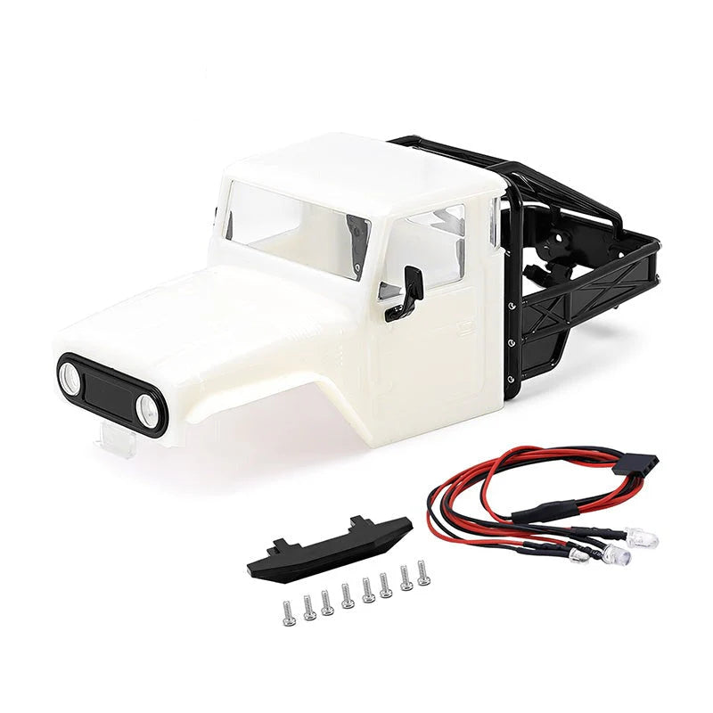 1/18 TRX4M ディフェンダー ブロンコ用 IR40 ハーフトラック ハードプラスチックボディ ケージ付き IR40(各色)