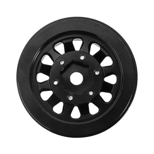 1/24 RCクローラー用 1.0インチ ネガティブオフセット 2.85mm ビードロックアルミホイールリム (4個) YQW-1009(各色)