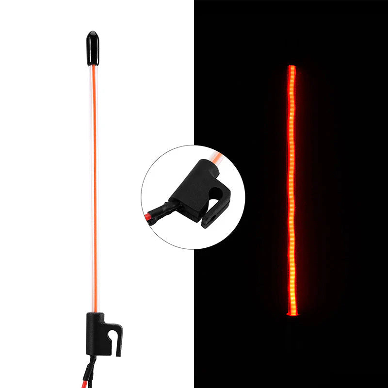 1/18 1/24 RCクローラー用 LEDホイップライト 各色