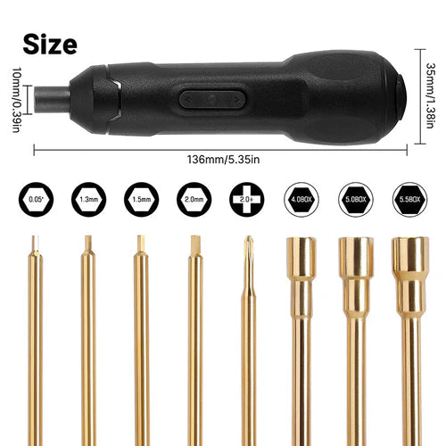 1/18 1/24 RC クローラー用 ミニコードレス電動ドライバーセット Tool-LSD59-60